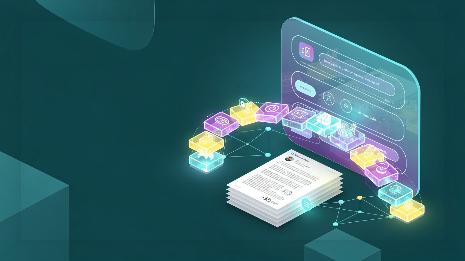 Chat RAG software project featured artwork by Monte del Gallo